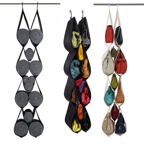 12-Pocket Self-Adjusting Hanging Organizer