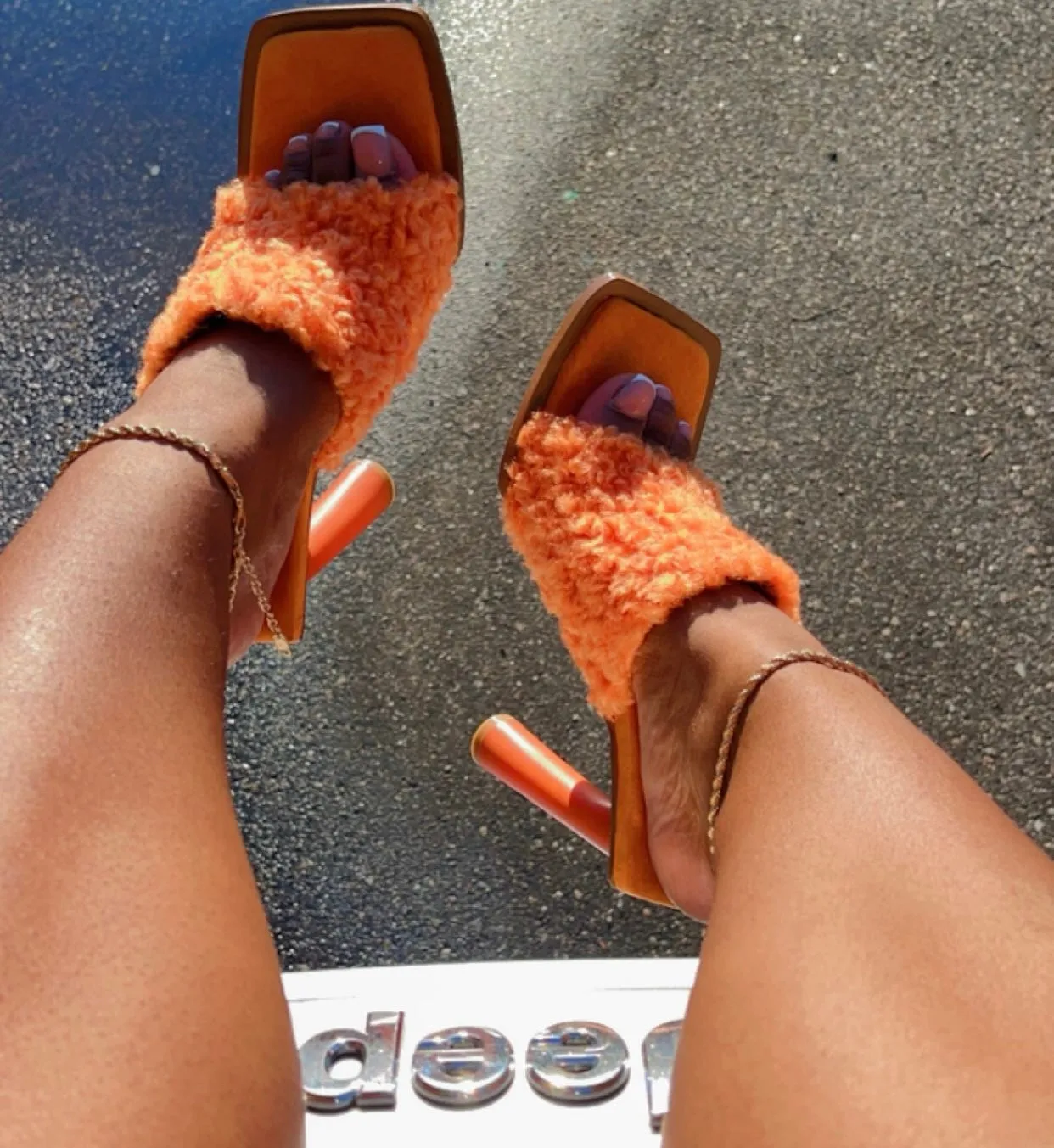 $25 SALE -Sunny Orange