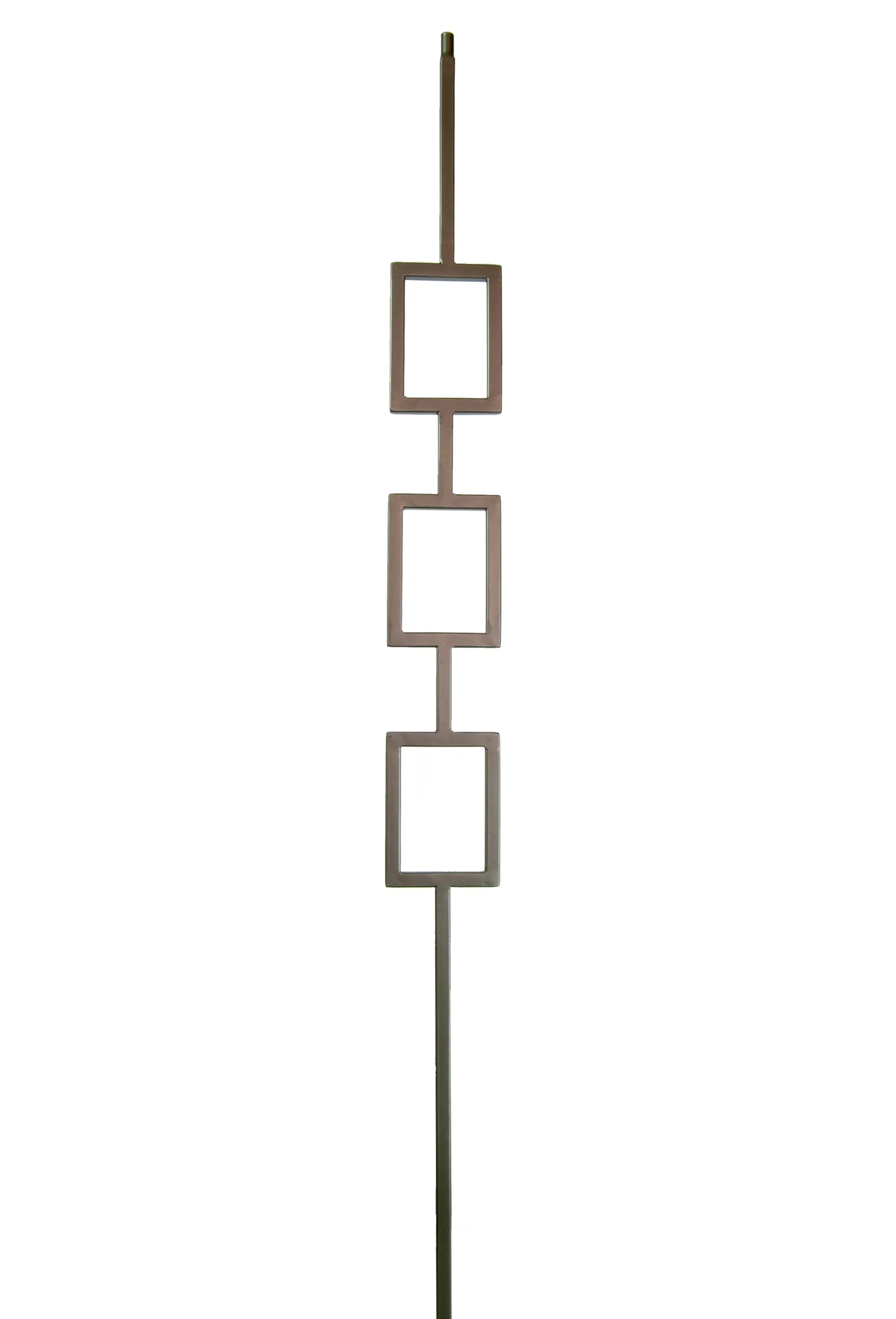 2672 Series M439 Tripple Rectangle Iron Baluster