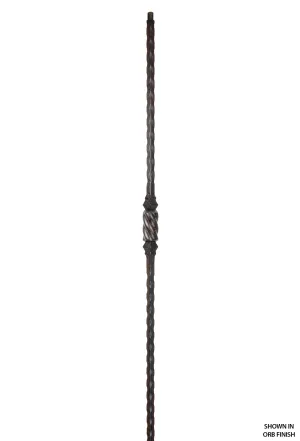 2766 Series M131 Single Beehive Mediterranean Iron Baluster