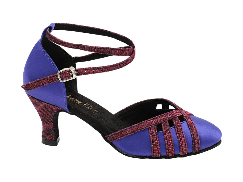 6857 245 Violet Satin_155 Purple Illusion Trim