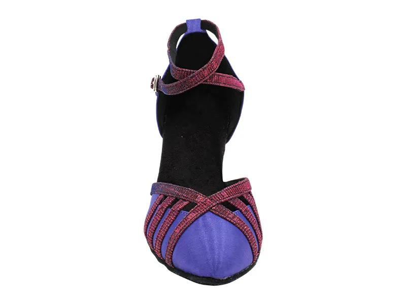 6857 245 Violet Satin_155 Purple Illusion Trim