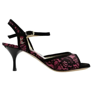 A1 Enna / Black & Red Lace