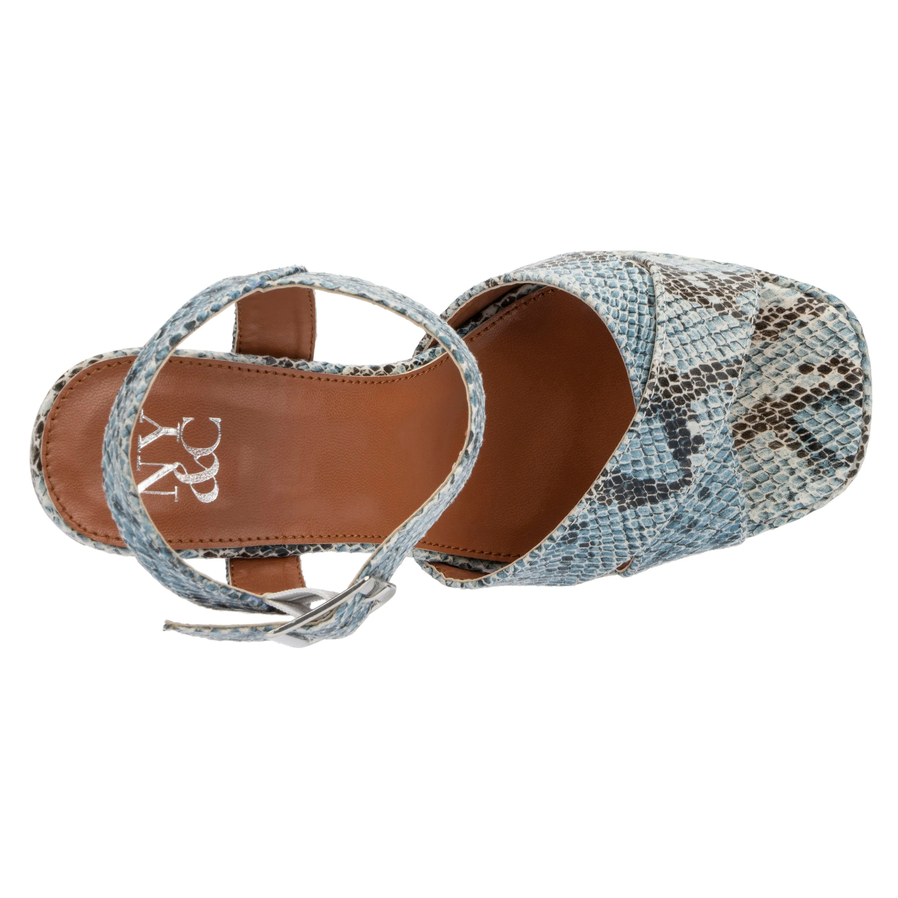 Adalia Snake Print Sandals