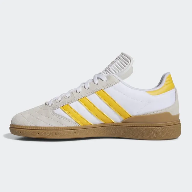 Adidas Skateboarding Busenitz Crystal White/Preloved Yellow/Gum Shoes