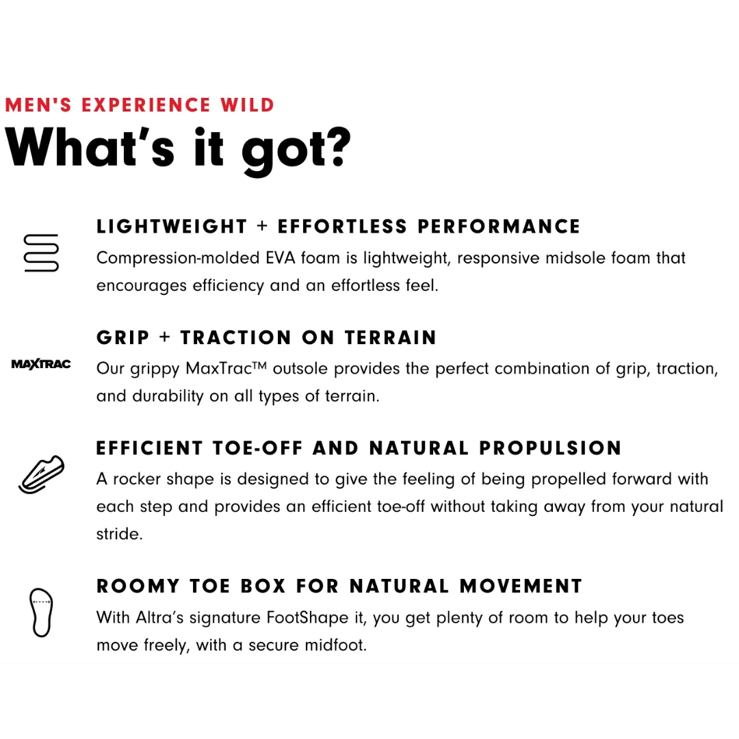 Altra - Experience Wild - Men's