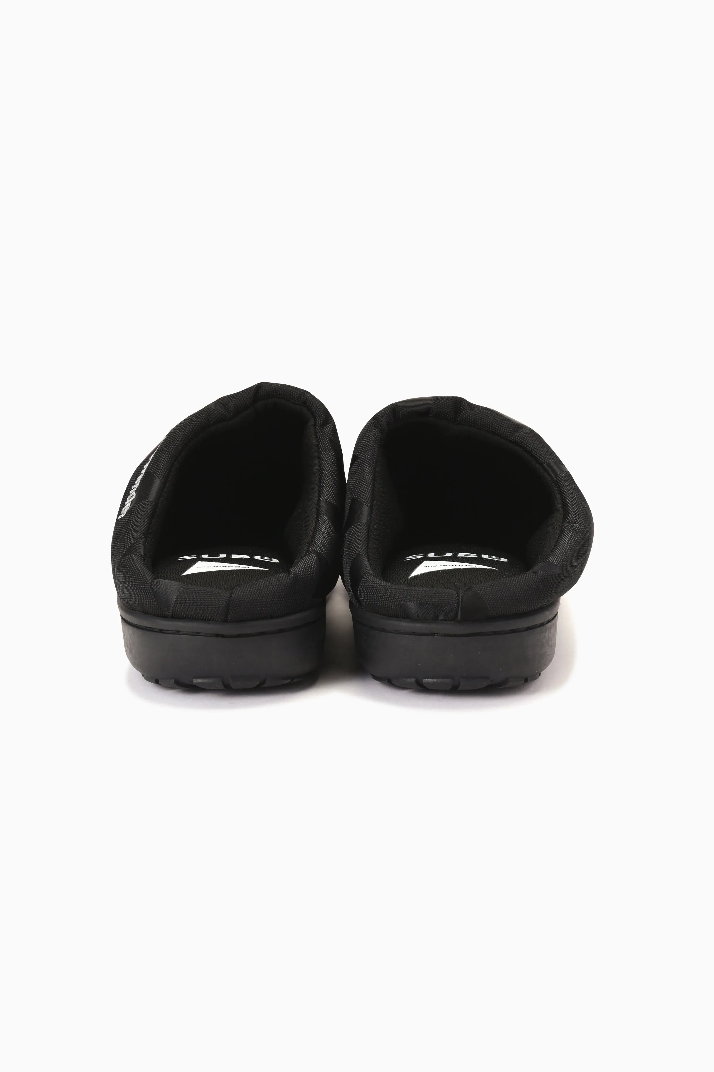 and wander - SUBU × and wander Triangle JQ Permanent Sandal - Black