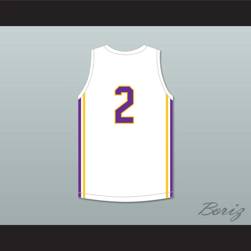 Andrew Nembhard 2 Montverde Academy Eagles White Basketball Jersey 1