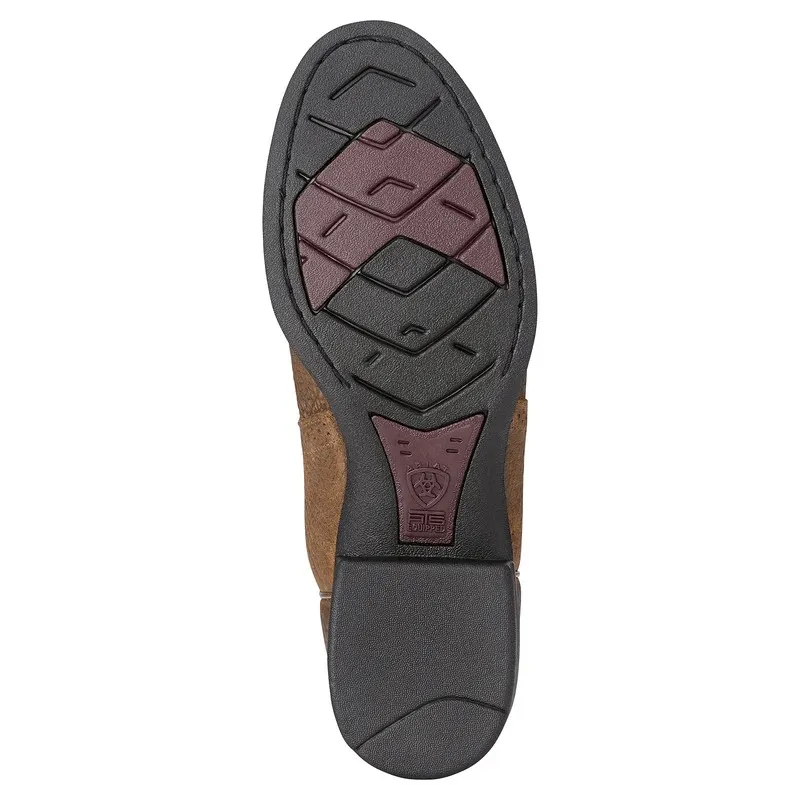 Ariat Mens Heritage Stockman Boots Tumbled Brown