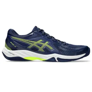 Asics Blade FF Men's Blue Expanse & Safety Yellow Indoor Court Shoes