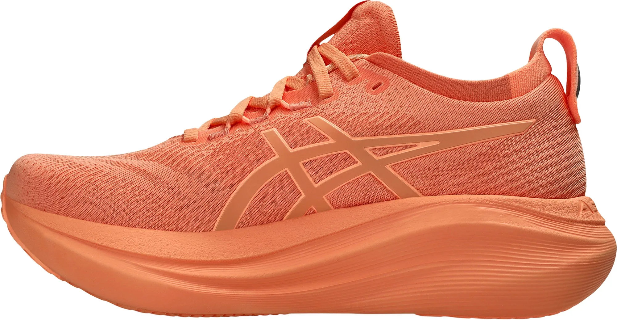 Asics Gel Nimbus 27 Lite-Show Womens Running Shoes - Orange