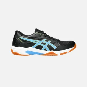 Asics GEL-ROCKET 11 Men's Badminton Shoes -BLACK/WATERSCAPE