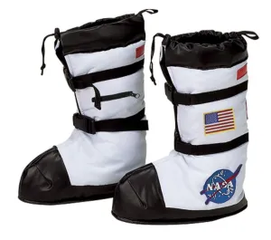 Astronaut Boots Child Large  Costume Accessories