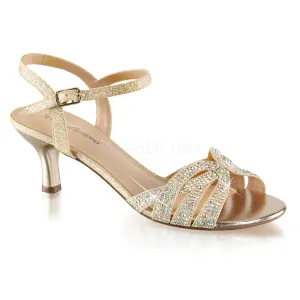 AUDREY-03  Nude Shimmering Fabric