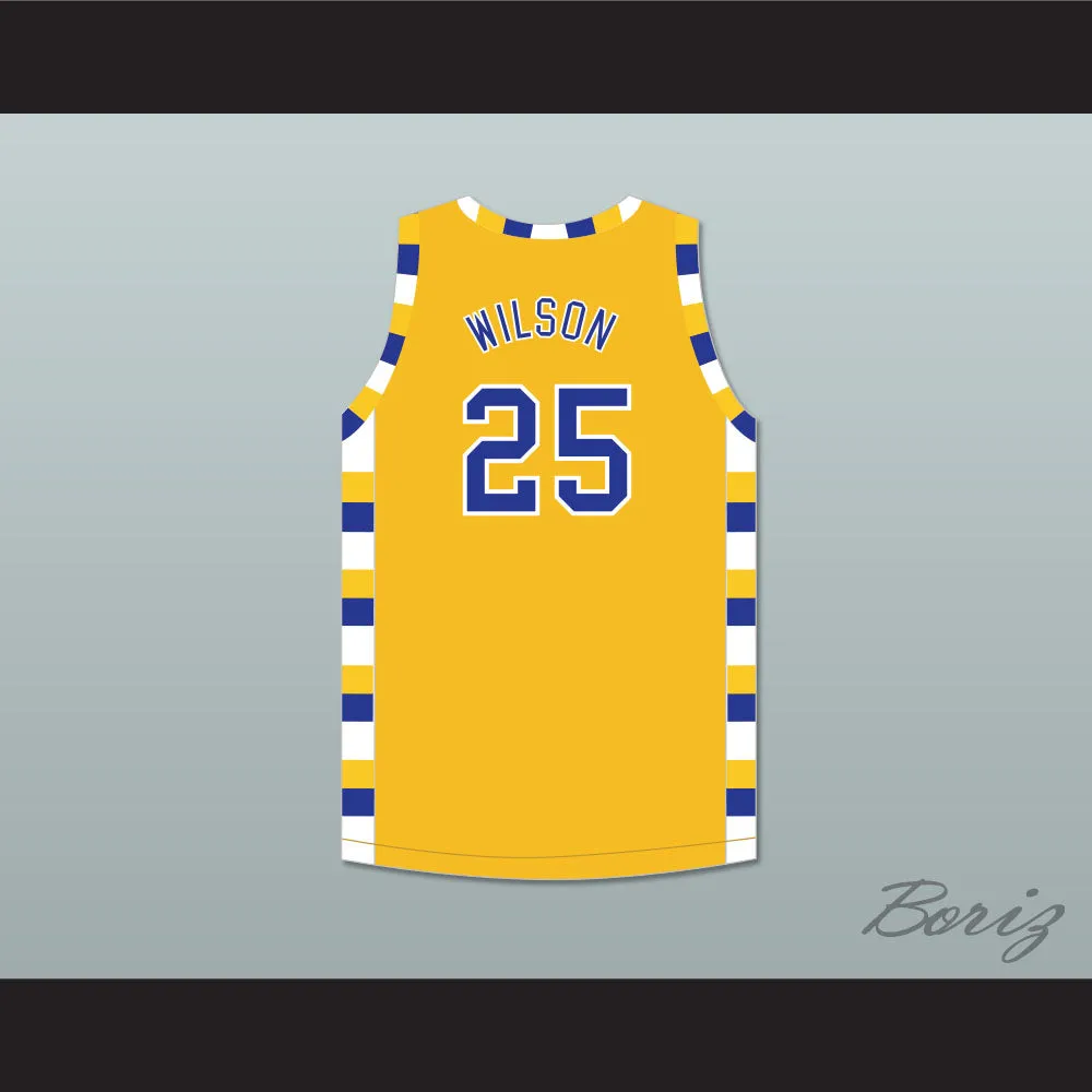 Ben Wilson 25 Simeon Career Academy Wolverines Yellow Gold Basketball Jersey