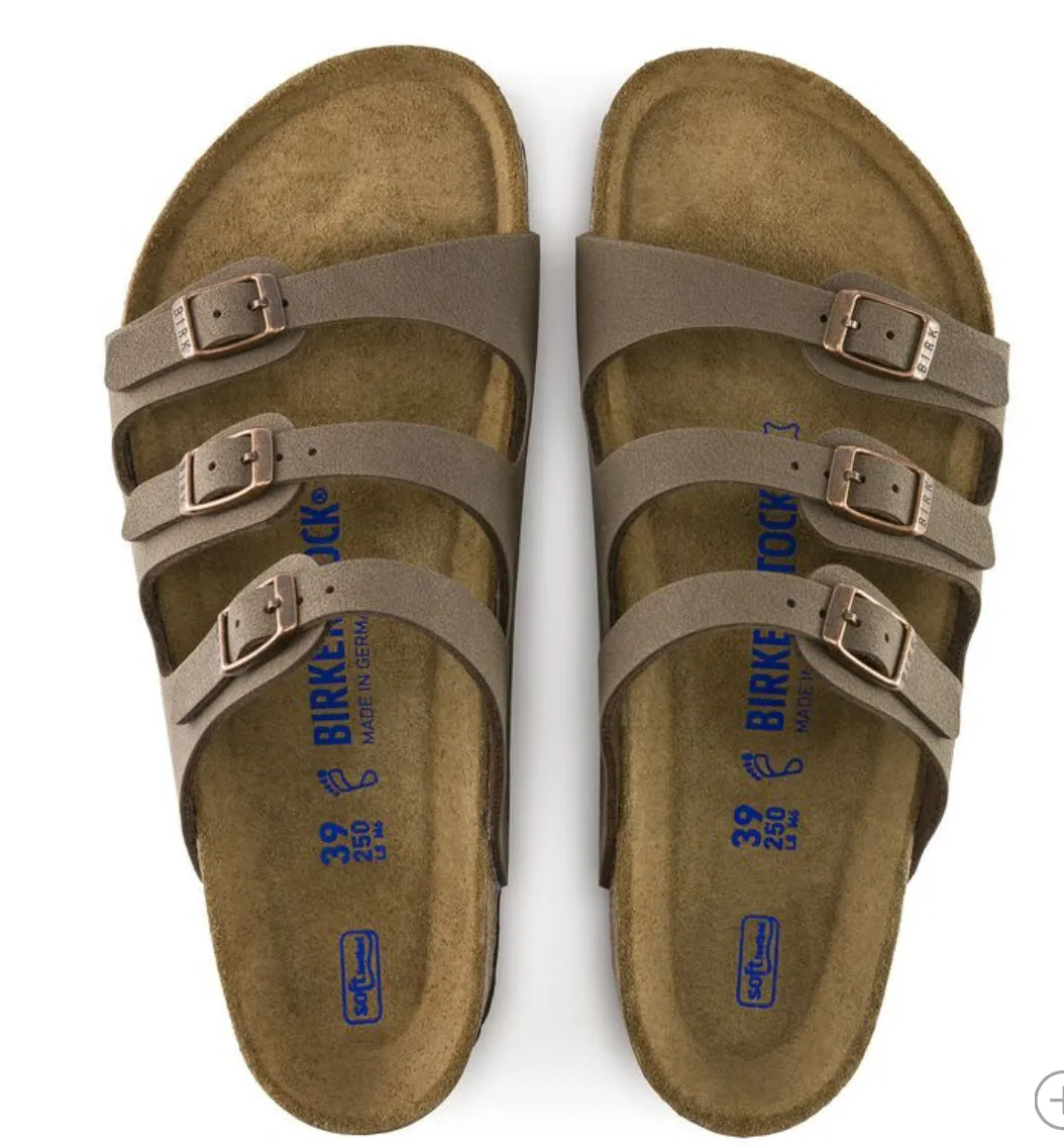 Birkenstock-Florida Soft Footbed Mocha
