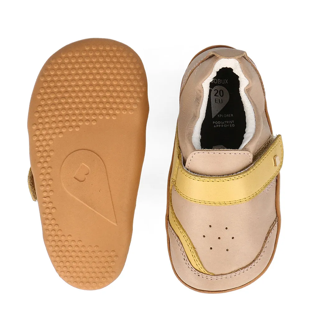 Bobux Xplorer Ripple Arctic Beige   Maple