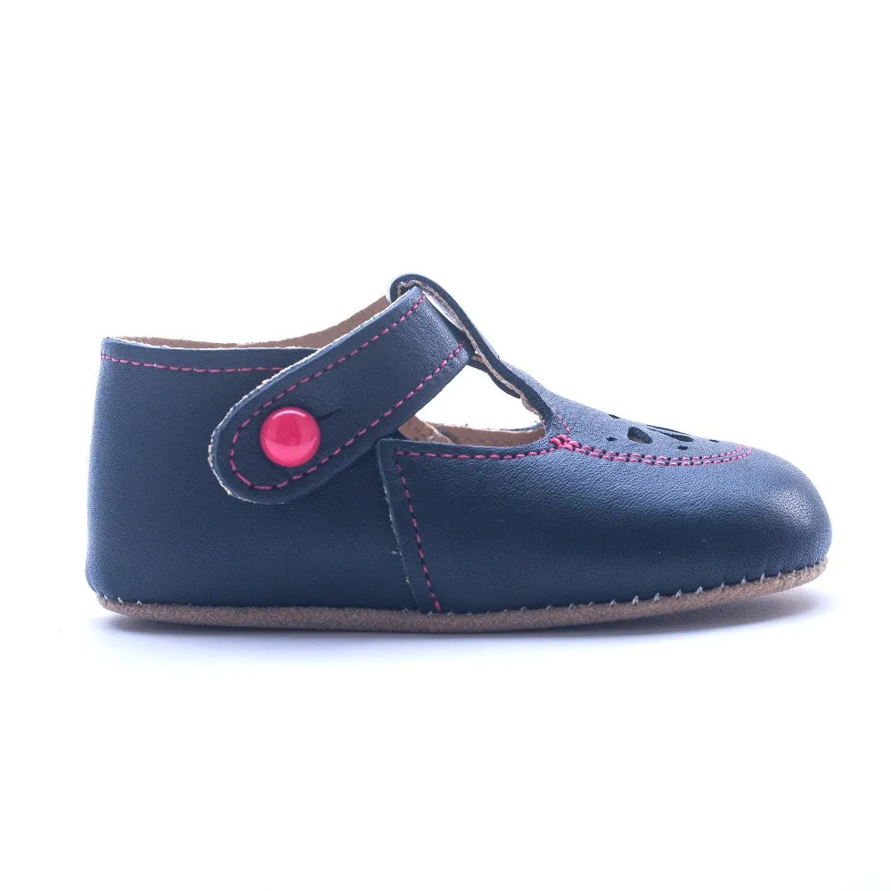 Britannical x Early Days - Robin Pre-Walker Baby Shoes - Navy Blue