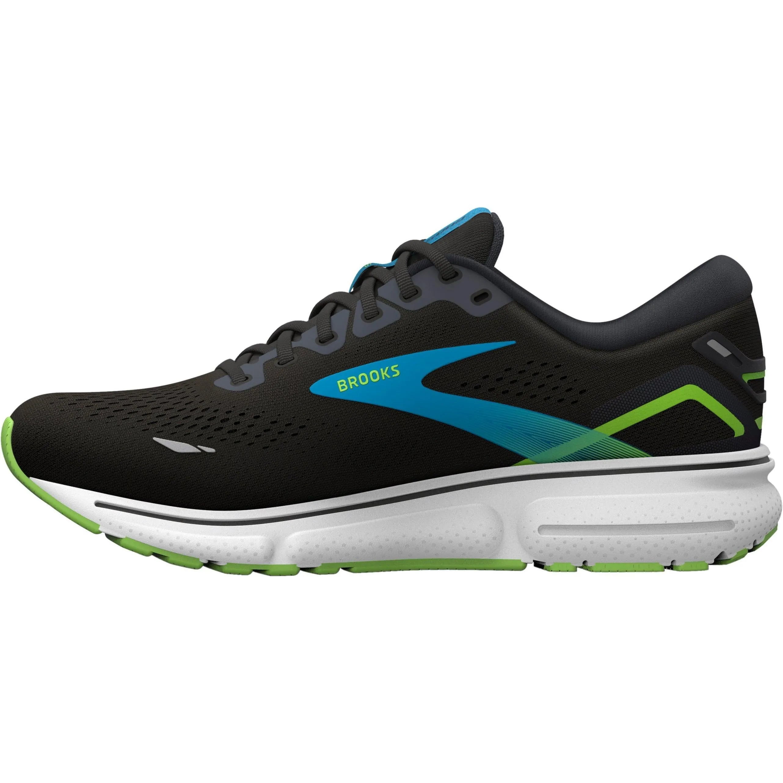 Brooks Ghost 15 Mens Running Shoes - Black