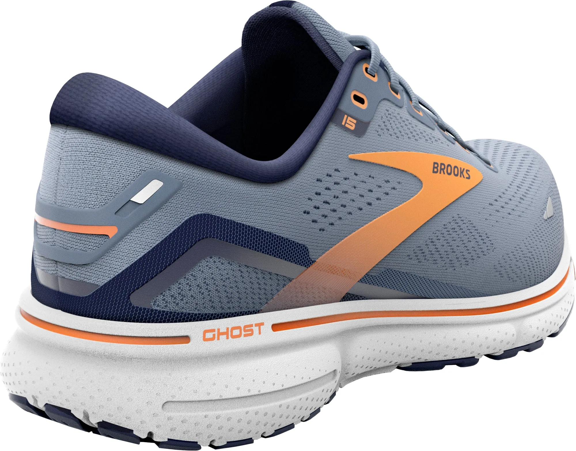 Brooks Ghost 15 Mens Running Shoes - Grey