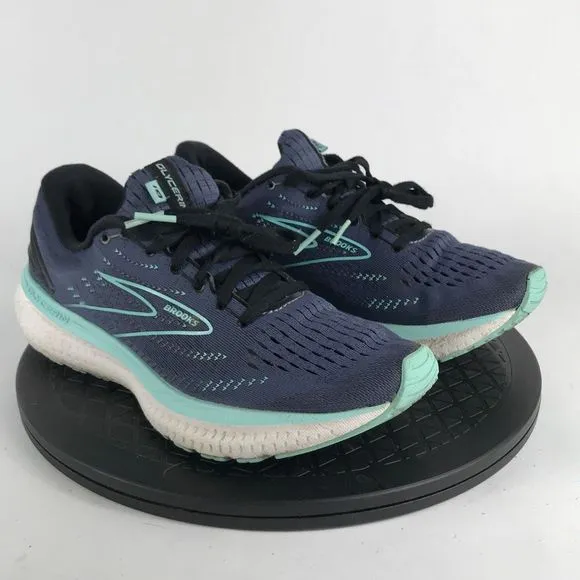 Brooks Glycerin 19 Blue Athletic Running Shoes 1203431B473 Women’s Size 8