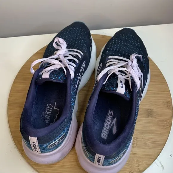 Brooks Glycerin 20 Womens Size 10.5 Running Shoes Blue Purple 1203691B499