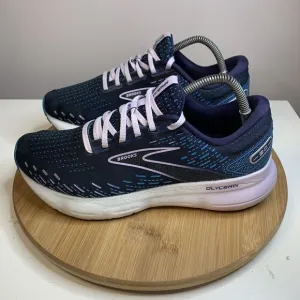 Brooks Glycerin 20 Womens Size 10.5 Running Shoes Blue Purple 1203691B499