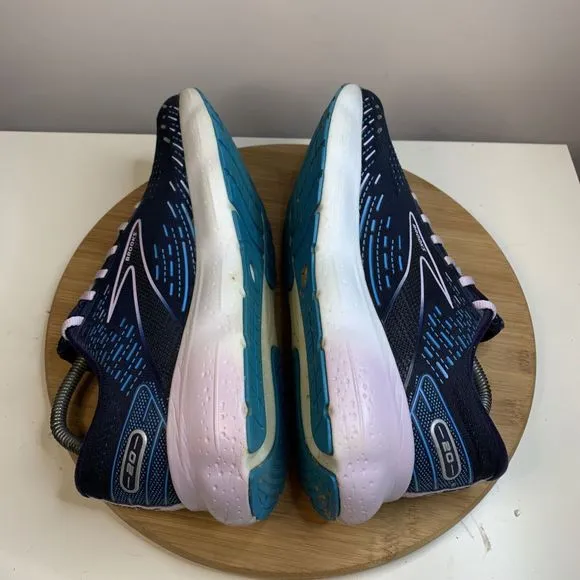 Brooks Glycerin 20 Womens Size 10.5 Running Shoes Blue Purple 1203691B499