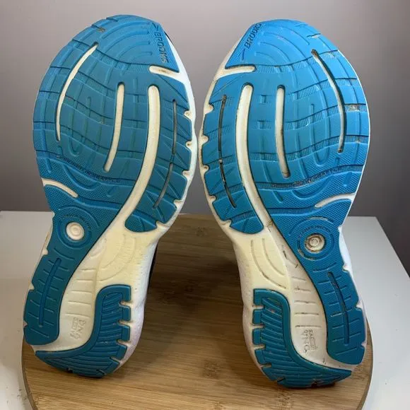 Brooks Glycerin 20 Womens Size 10.5 Running Shoes Blue Purple 1203691B499