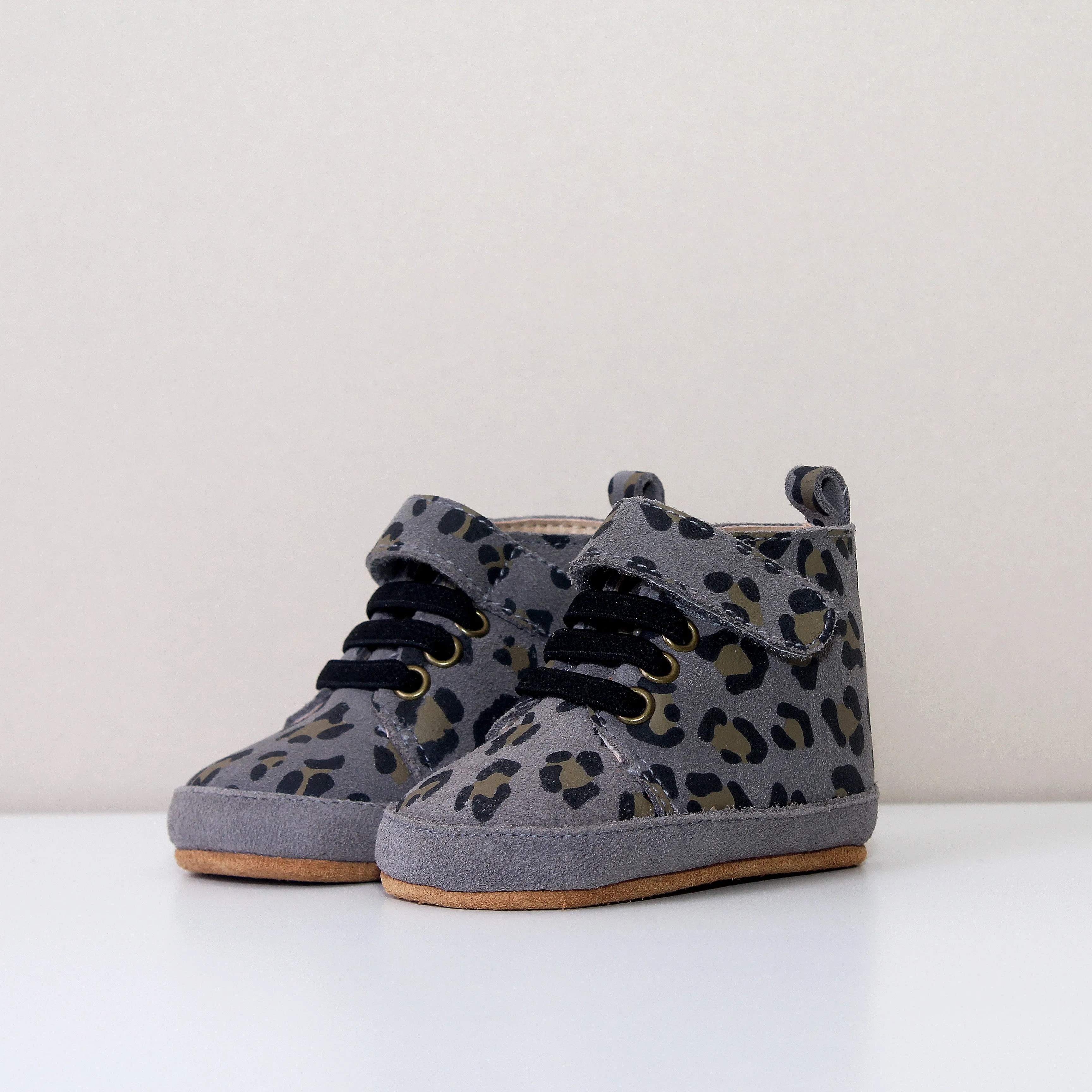 Buddy Grey Leopard Unisex Trainers