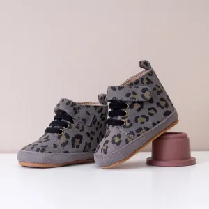 Buddy Grey Leopard Unisex Trainers