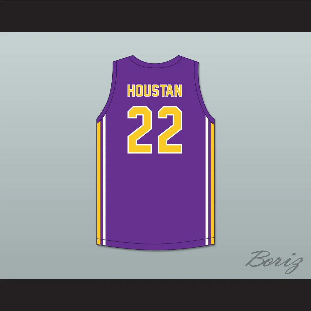 Caleb Houstan 22 Montverde Academy Eagles Purple Basketball Jersey 2