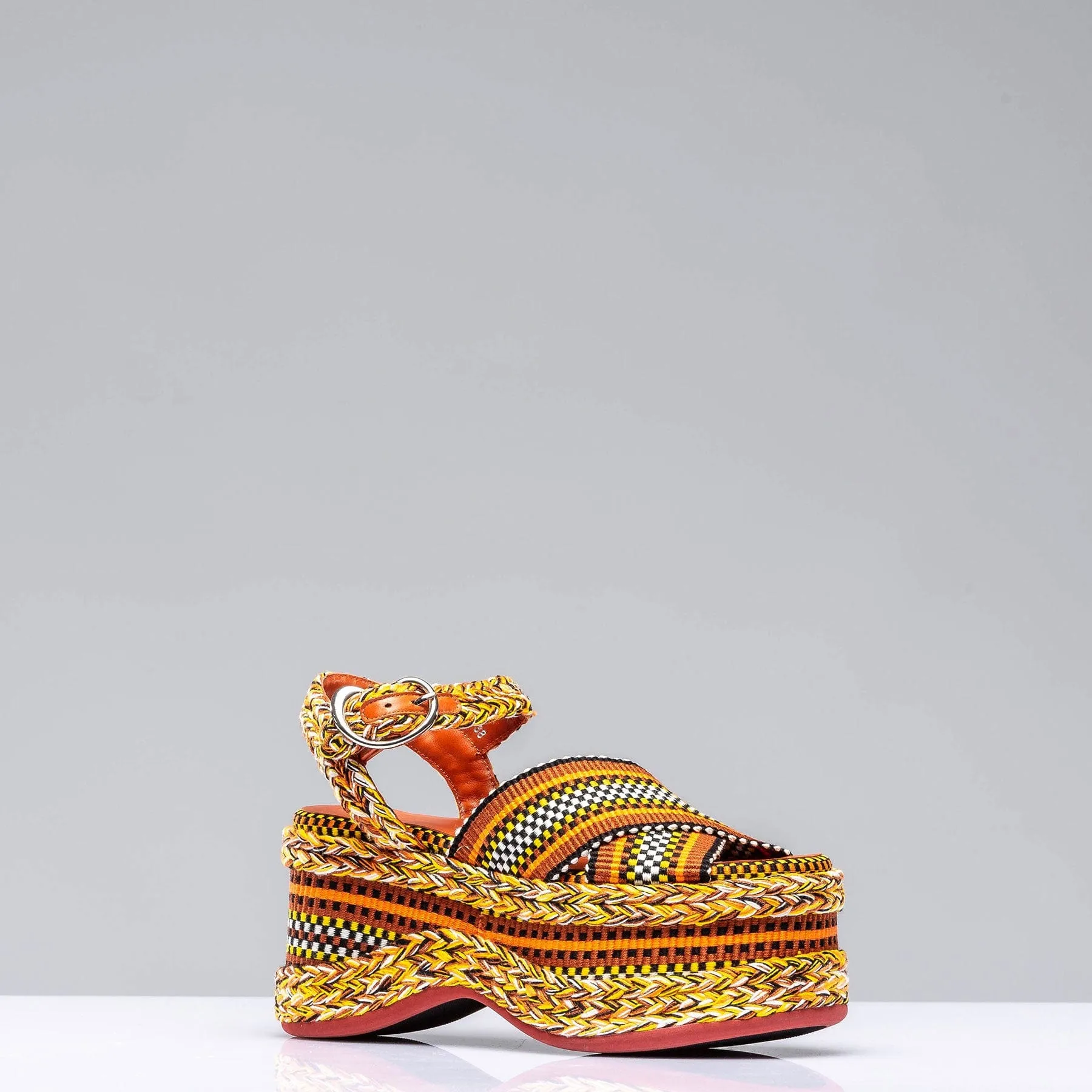 Carmen Roper Sandal in Clay