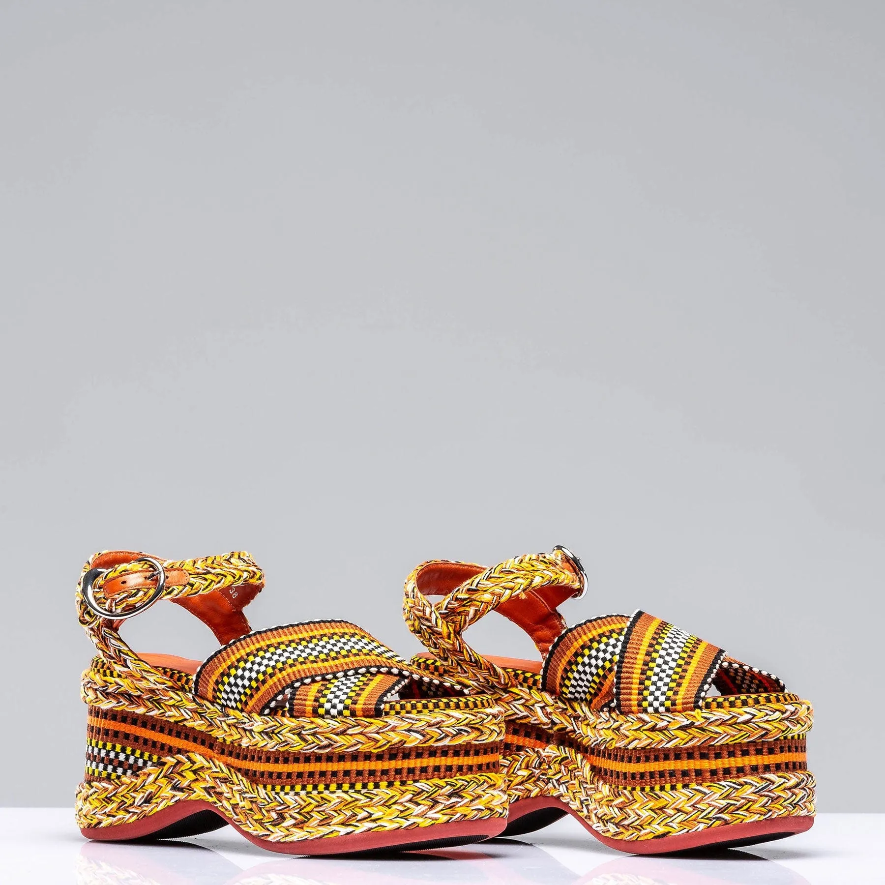Carmen Roper Sandal in Clay