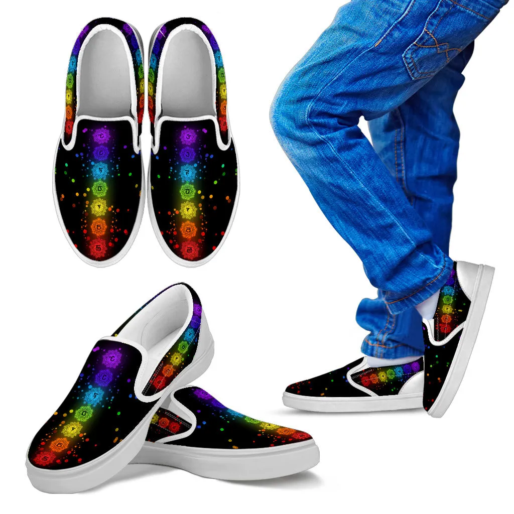 Chakra Kid's Slip Ons
