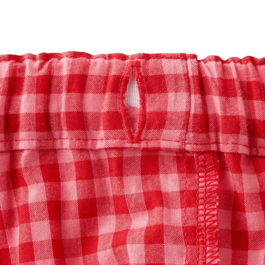 Chieco Saku Petal Scalloped Culotte Skirt