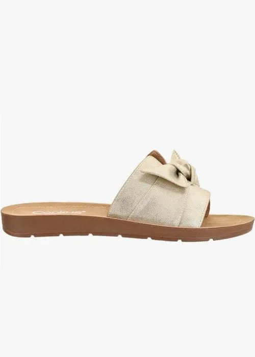Corkys Rock the Bowt Sandal in Gold