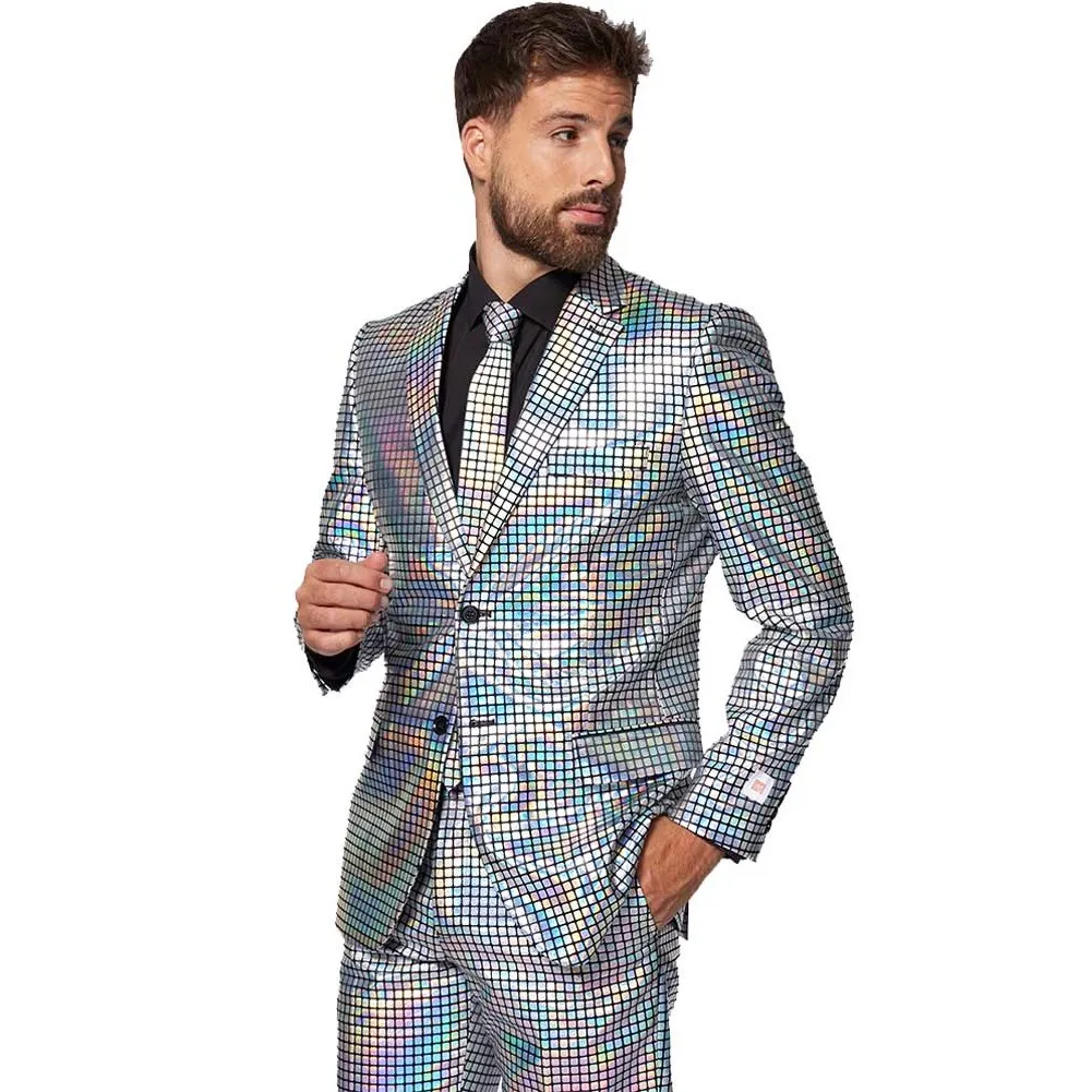 Dazzling Disco Baller Man Costume