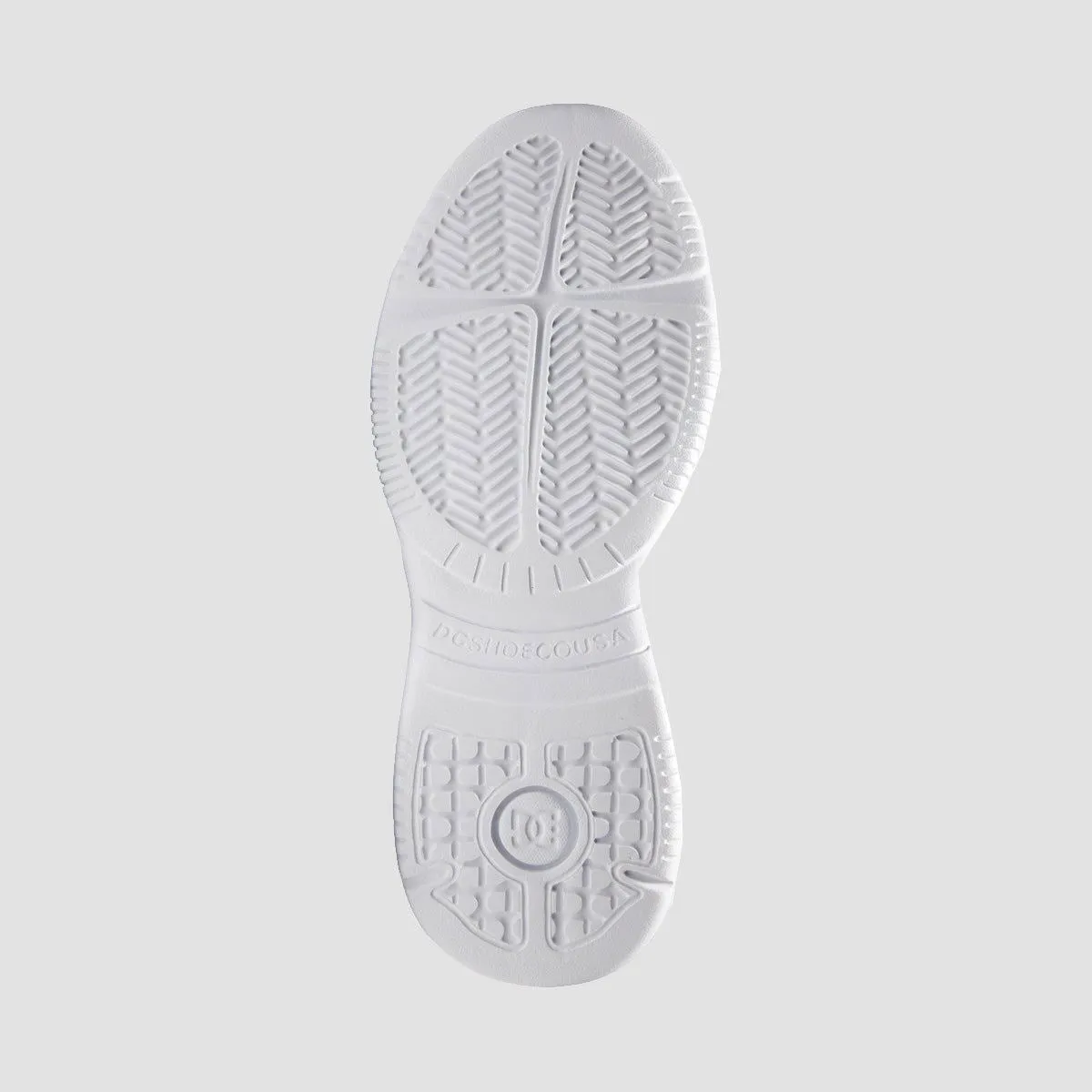 DC Decel Shoes - White/Silver - Womens