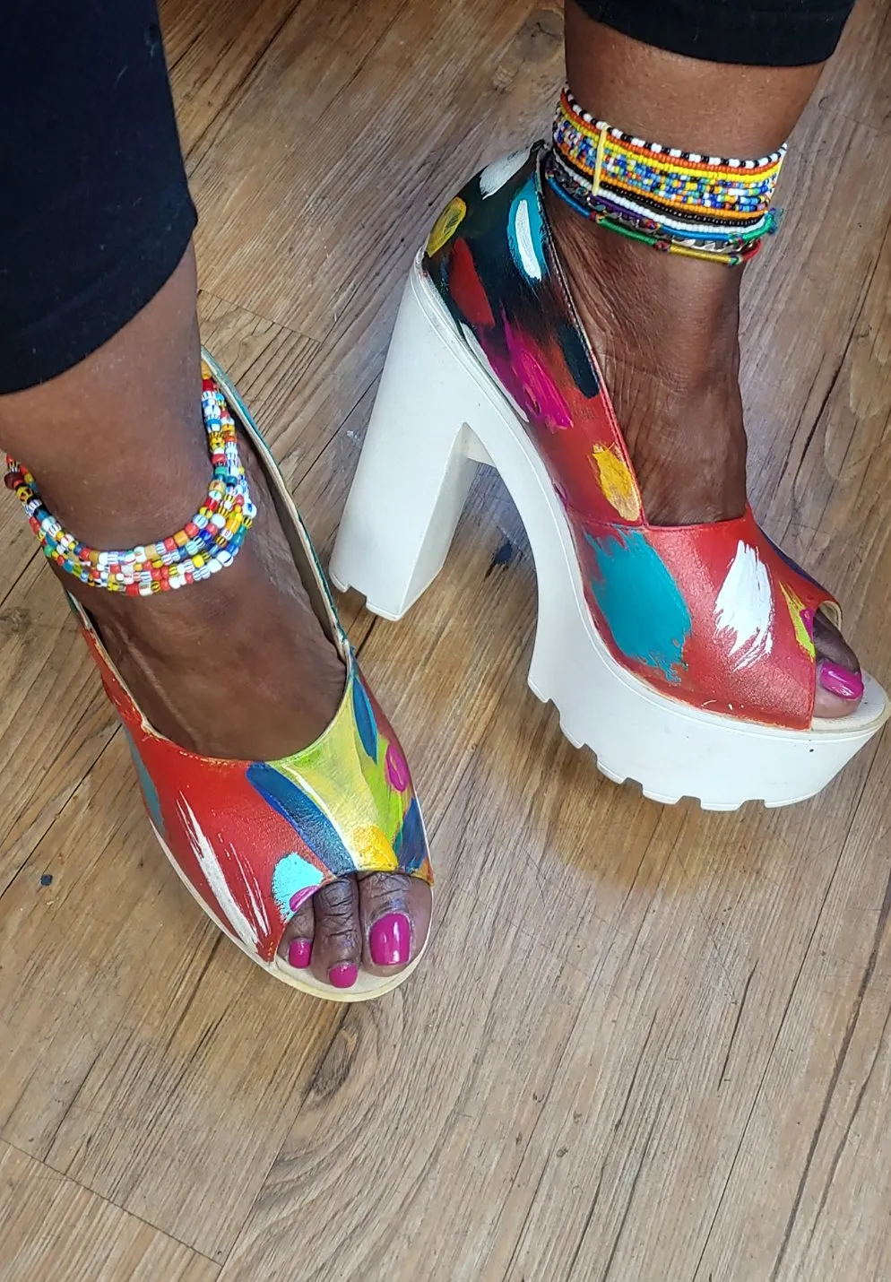 DD platforms shoes