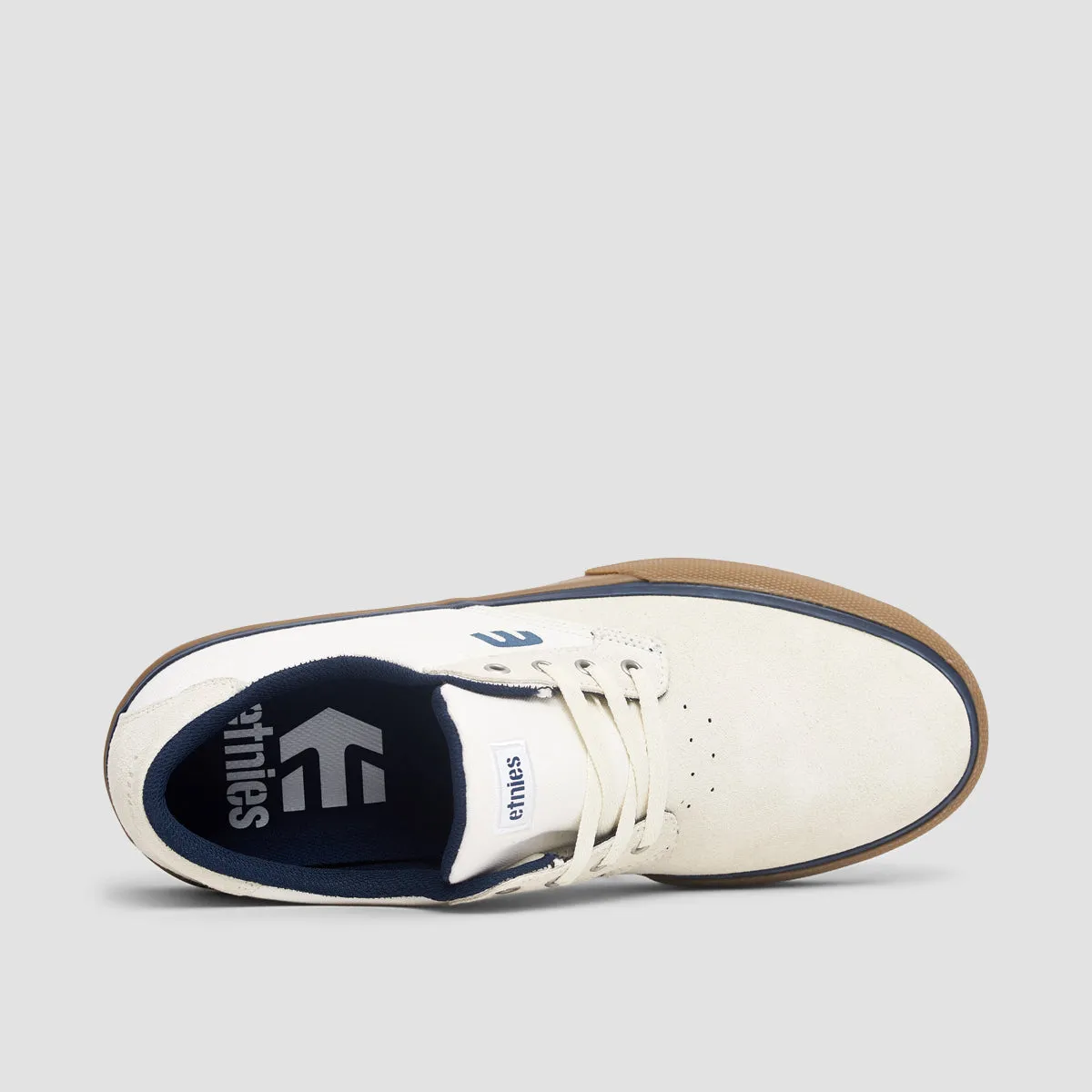 Etnies Singleton Vulc XLT Shoes - White/Navy/Gum
