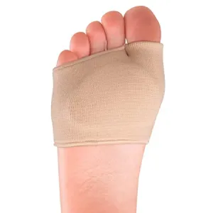 Fabric Metatarsal Sleeve With Cushion : Ball of Foot Slip On Cushions - 1 Pair