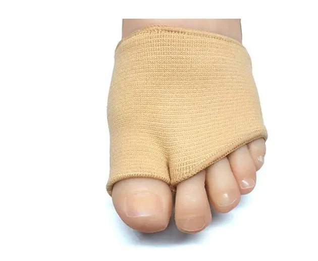 Fabric Metatarsal Sleeve With Cushion : Ball of Foot Slip On Cushions - 1 Pair