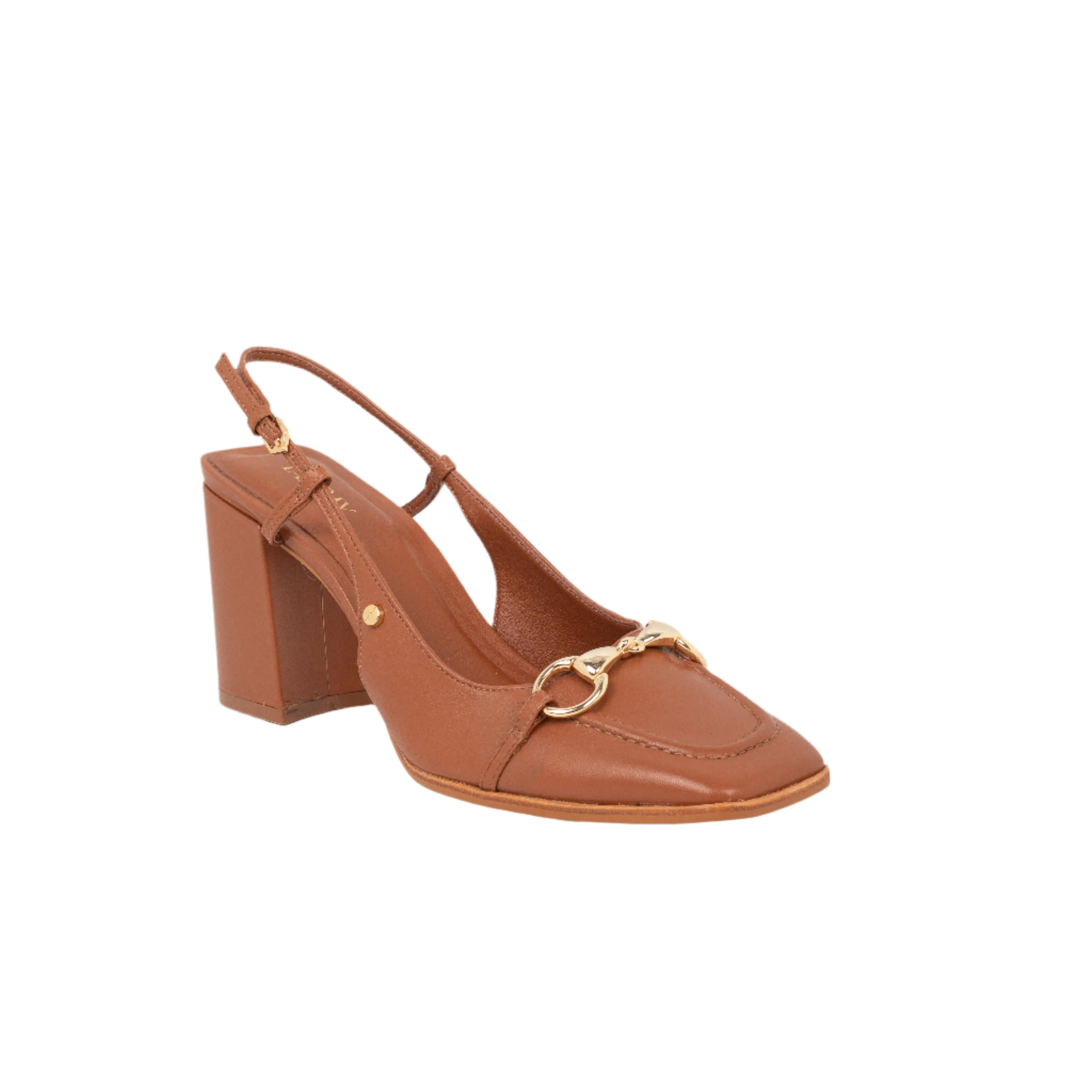 Francesca Sling-Back Pumps - Tan