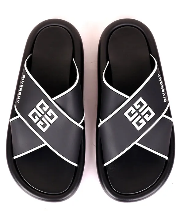 G Cross Cover Slides|Black