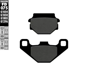 GALFER FD075G1054 Semi-Metallic Brake Pads