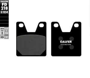 GALFER FD218G1054 Semi-Metallic Brake Pads