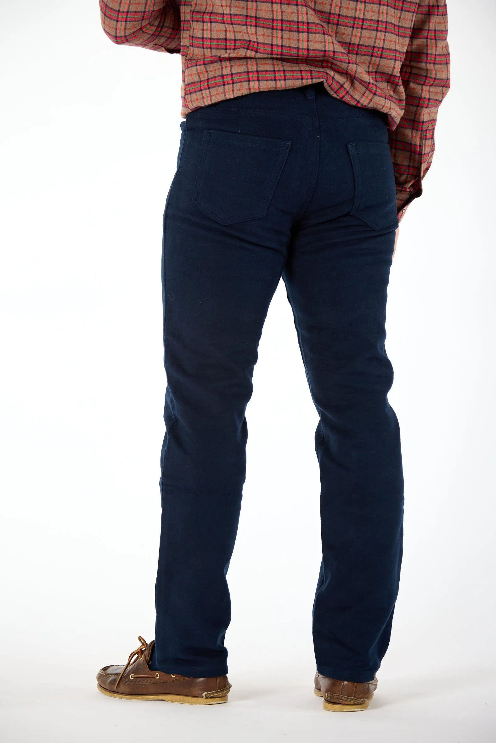Gun Hill Men's Quality Moleskin Jeans midnight olive tan stone