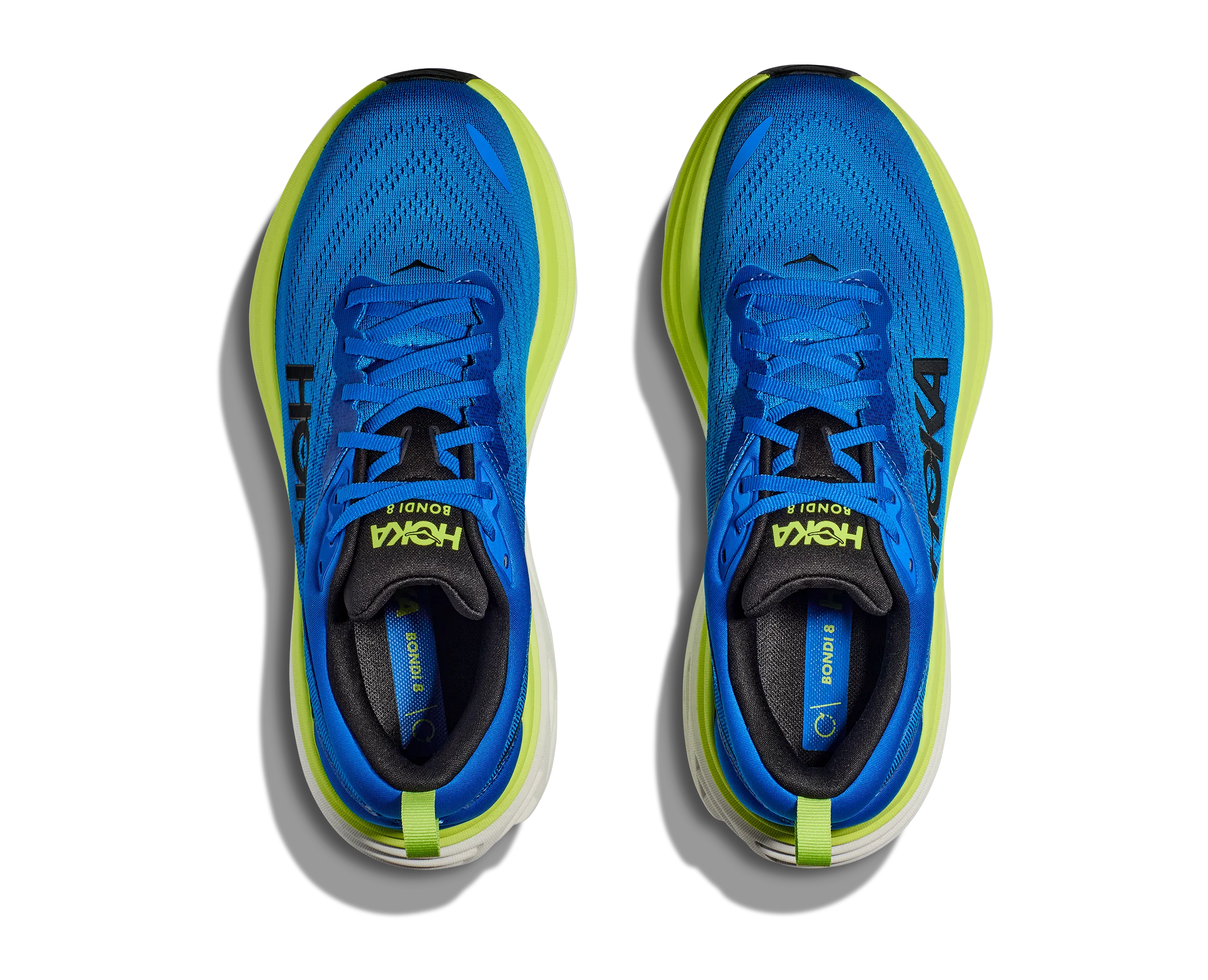 HOKA Men's Bondi 8 | Electric Cobalt/Lettuce | Final Sale