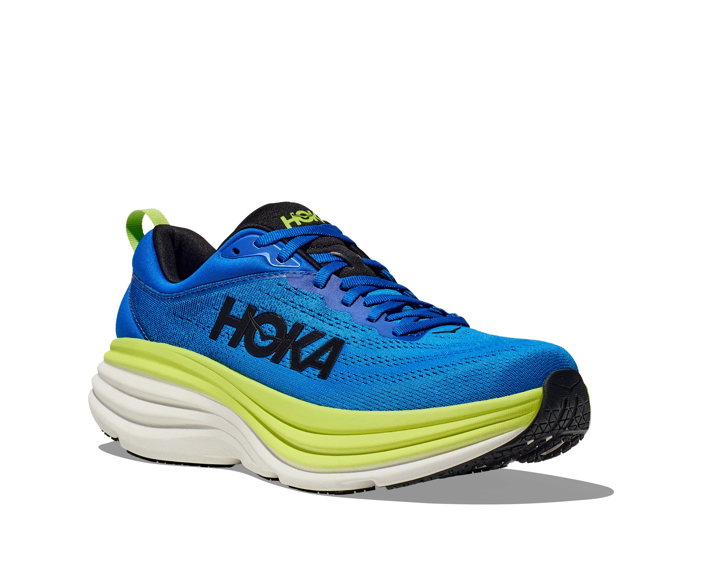 HOKA Men's Bondi 8 | Electric Cobalt/Lettuce | Final Sale
